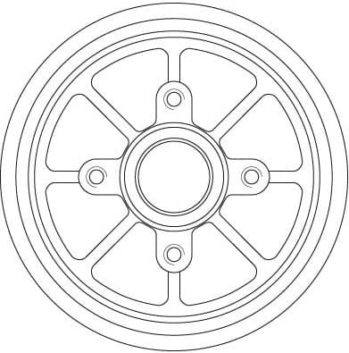 Brake Drum DB4220MR - image 4