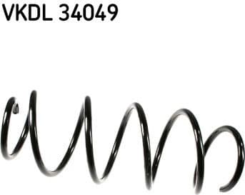 Suspension Spring VKDL34049 - image 2