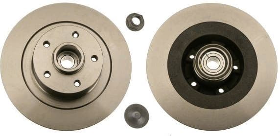 Brake Disc TRW SINGLE DF6126BS - image 3