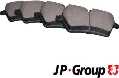 Brake Pad Set, disc brake JP 6063600310