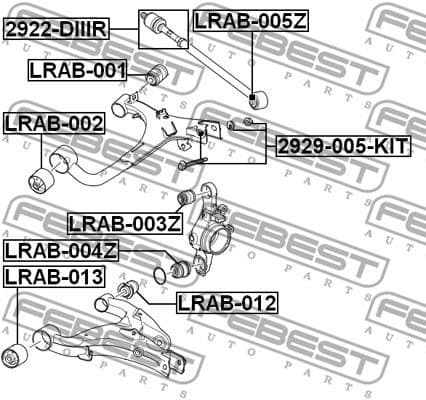 Camber Correction Screw Set 2929-005-KIT - image 2