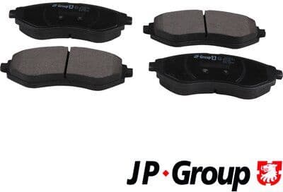 Brake Pad Set, disc brake JP 6363603210