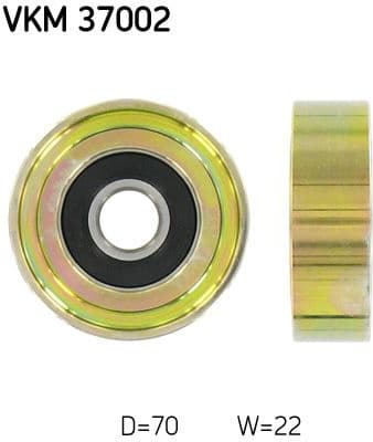 Tensioner belt VKM37002