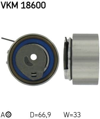Tensioner Pulley, timing belt VKM 18600 - image 2