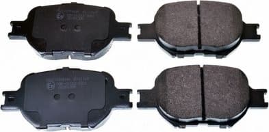 Brake Pad Set, disc brake B111169
