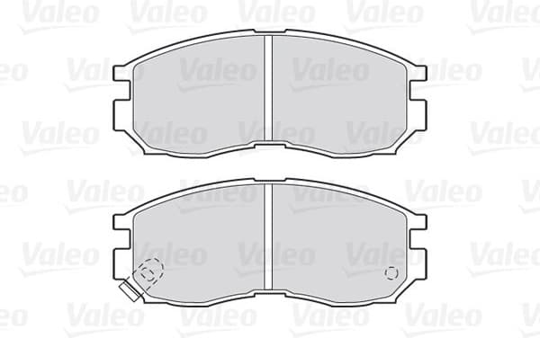 Brake Pad Set, disc brake ESSENTIAL 301625 - image 2