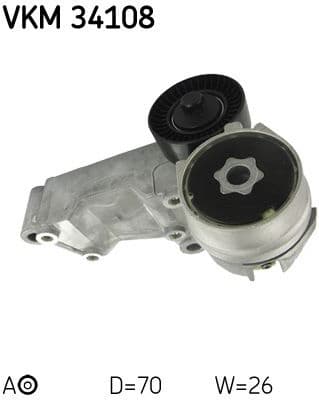 Tensioner belt VKM34108 - image 3