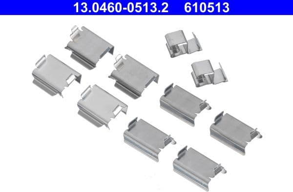 Accessory Kit, disc brake pad 13.0460-0513.2 - image 2