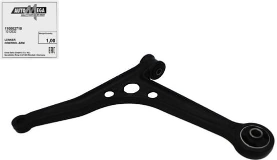 Control/Trailing Arm, wheel suspension 110002710