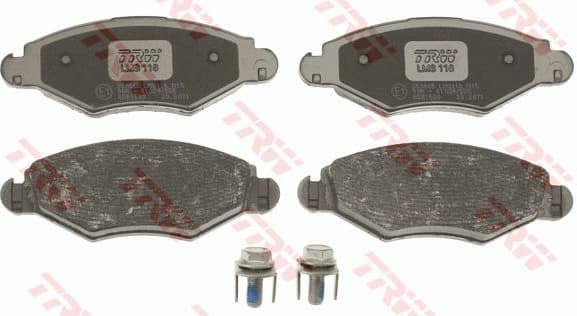 Brake Pad Set, disc brake COTEC GDB1500 - image 3