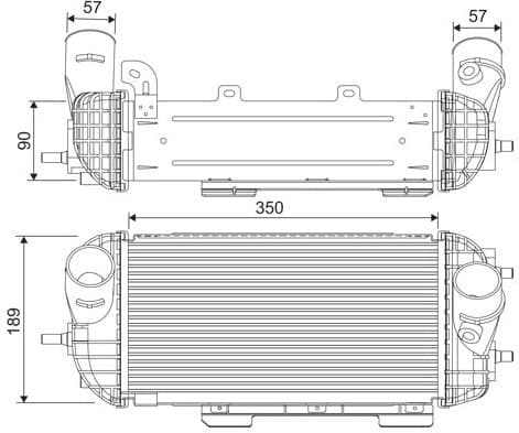 Charge Air Cooler 818538