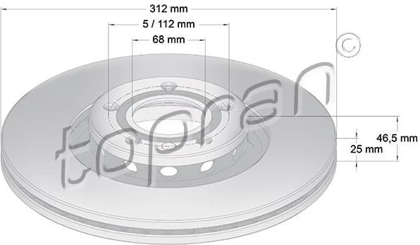 Brake Disc COATED 110 078