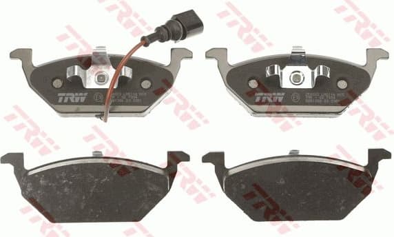 Brake pads front, Top Quality GDB1386 - image 4