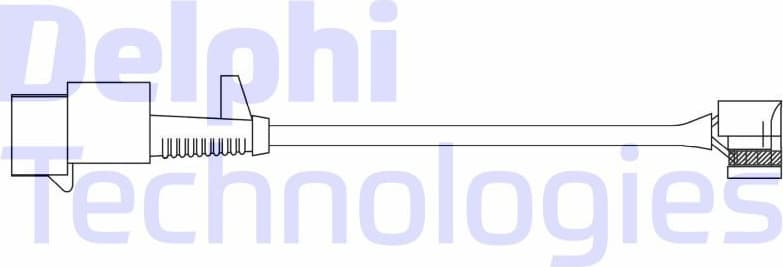 Warning Contact, brake pad wear LZ0293