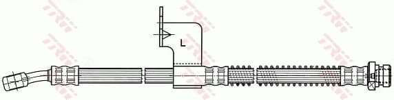 Brake Hose PHD619 - image 4