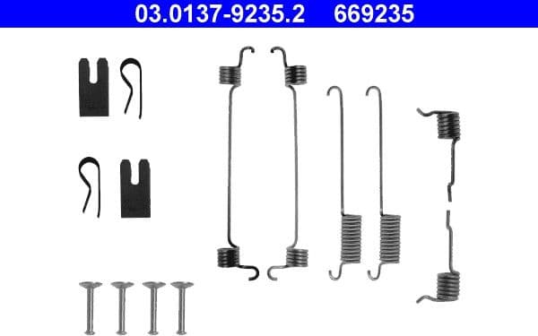 Accessory Kit, brake shoes 03.0137-9235.2