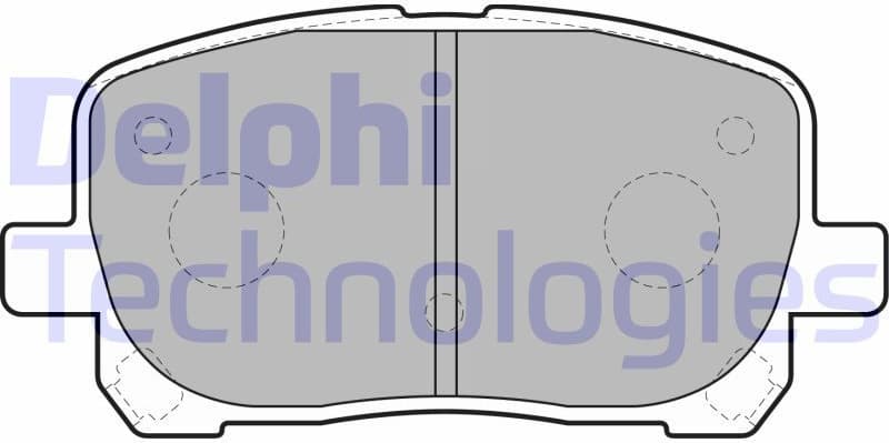 Brake Pad Set, disc brake LP1711