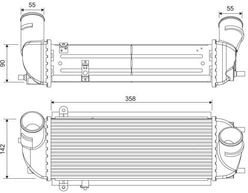 Charge Air Cooler 818692