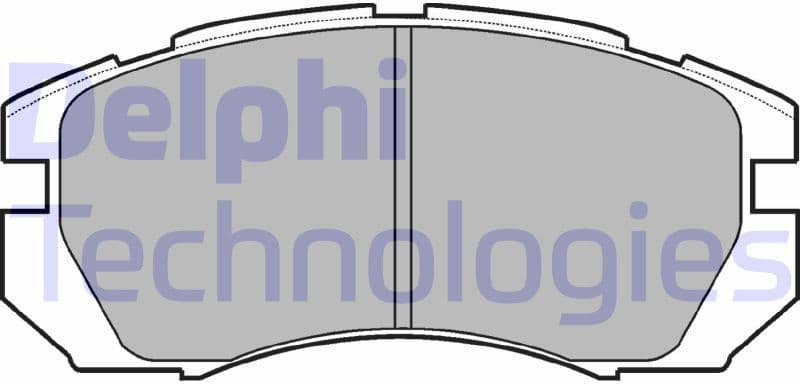 Brake Pad Set, disc brake LP930