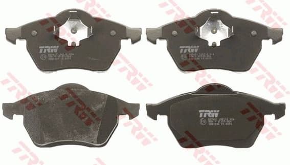 Brake Pad Set, disc brake COTEC GDB1204 - image 4