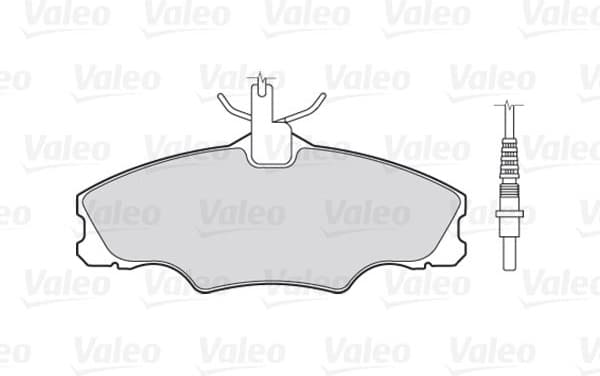 Brake Pad Set, disc brake ESSENTIAL 301068 - image 2