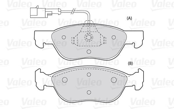 Brake Pad Set, disc brake ESSENTIAL 301006 - image 2