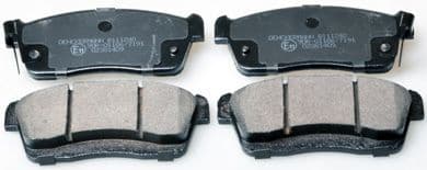 Brake Pad Set, disc brake B111240