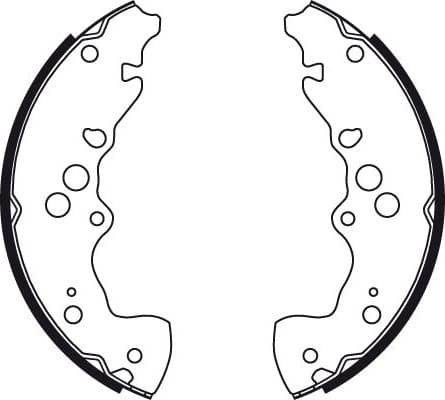 Brake Shoe Set GS8773 - image 3