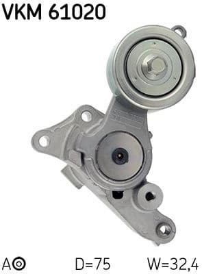 Tensioner belt VKM61020 - image 3