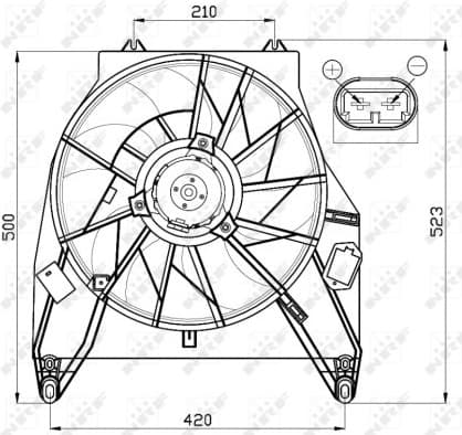 Fan, engine cooling 47456 - image 3