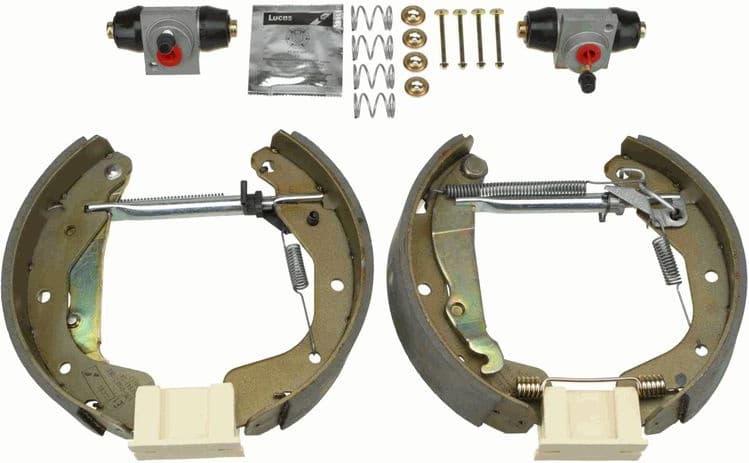 Brake Shoe Set Superkit GSK1624 - image 2