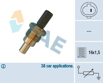 Sensor, coolant temperature 32640