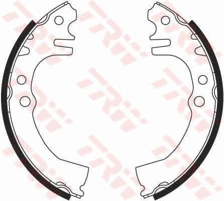 Brake Shoe Set GS8699 - image 2