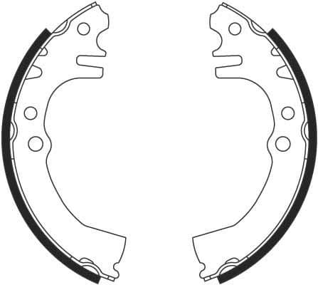 Brake Shoe Set GS8699 - image 3