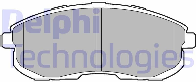 Brake Pad Set, disc brake LP3245