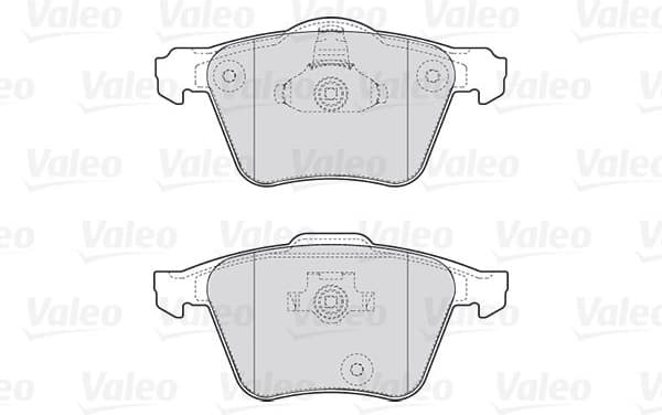 Brake Pad Set, disc brake ESSENTIAL 301657 - image 2