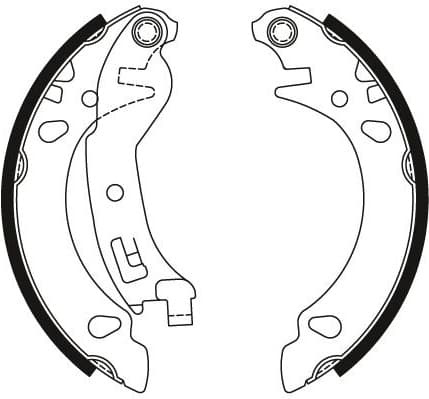Brake Shoe Set GS8473 - image 4
