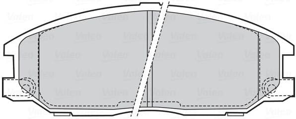 Brake Pad Set, disc brake ESSENTIAL 301759 - image 2