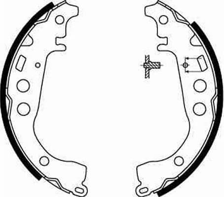 Brake Shoe Set GS8673 - image 3
