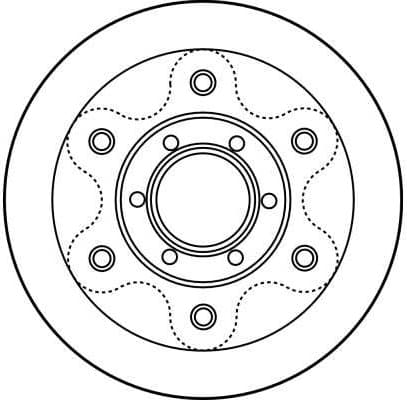 Brake Disc TRW SINGLE DF2788S - image 4