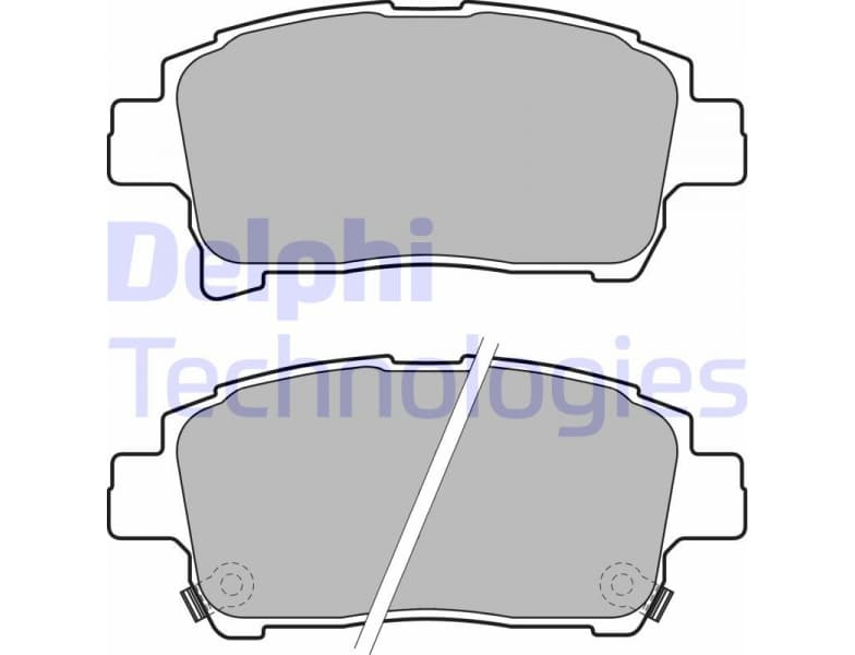 Brake Pad Set, disc brake LP1896