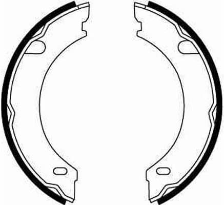 Brake Shoe Set, parking brake GS8621 - image 3