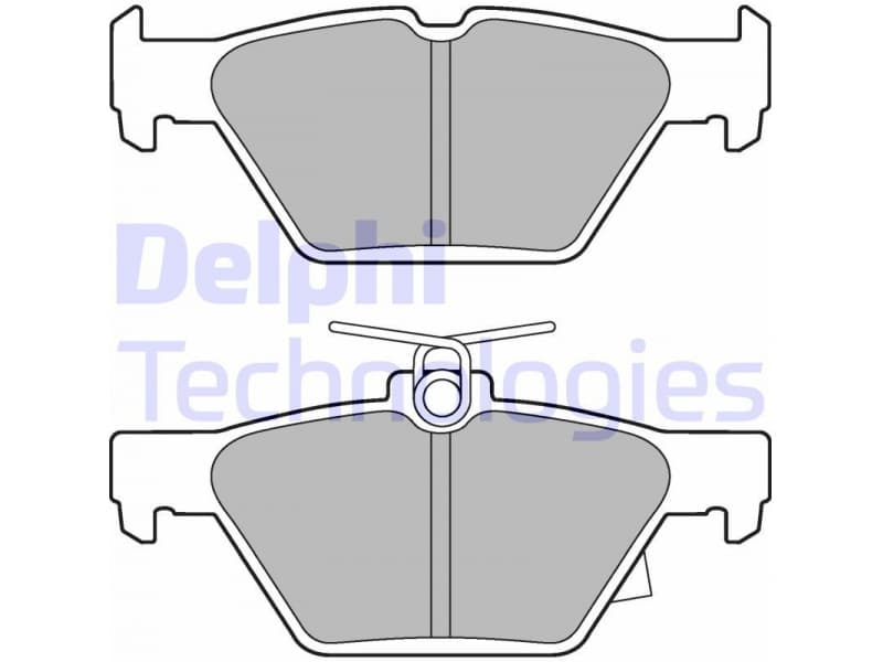Brake Pad Set, disc brake LP3268