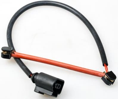 Warning Contact, brake pad wear B170007