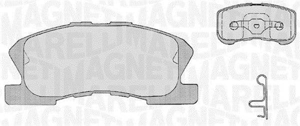 Brake Pad Set, disc brake 363916060209