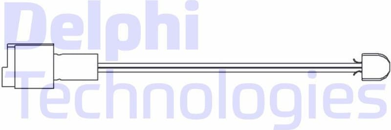 Warning Contact, brake pad wear LZ0108