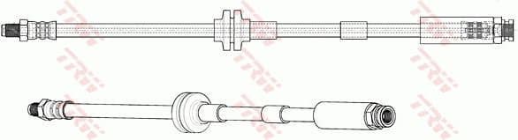 Brake Hose PHB628 - image 5