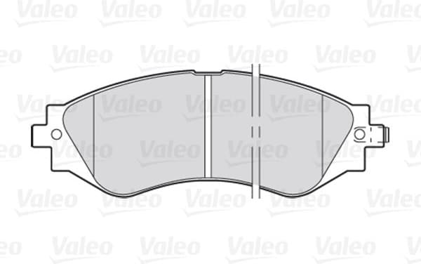 Brake Pad Set, disc brake ESSENTIAL 301361 - image 2