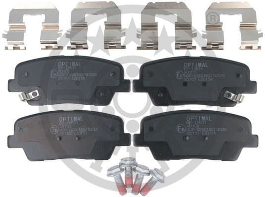 Brake Pad Set, disc brake BP-12631