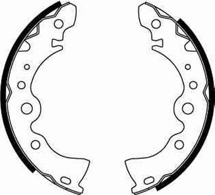 Brake Shoe Set GS8246 - image 2